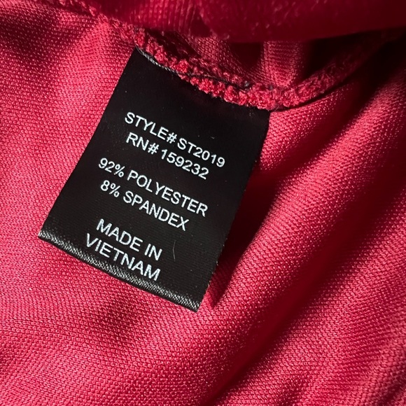 Fashion nova no tease mesh corset top in red. Size S - Picture 12 of 12